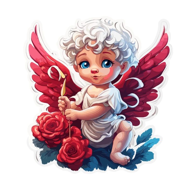 Cupidon / Amour / Flèche / Coeur / Saint Valentin