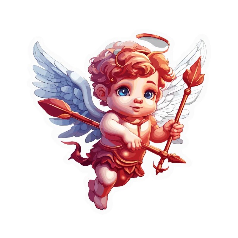 Cupidon / Amour / Flèche / Coeur / Saint Valentin