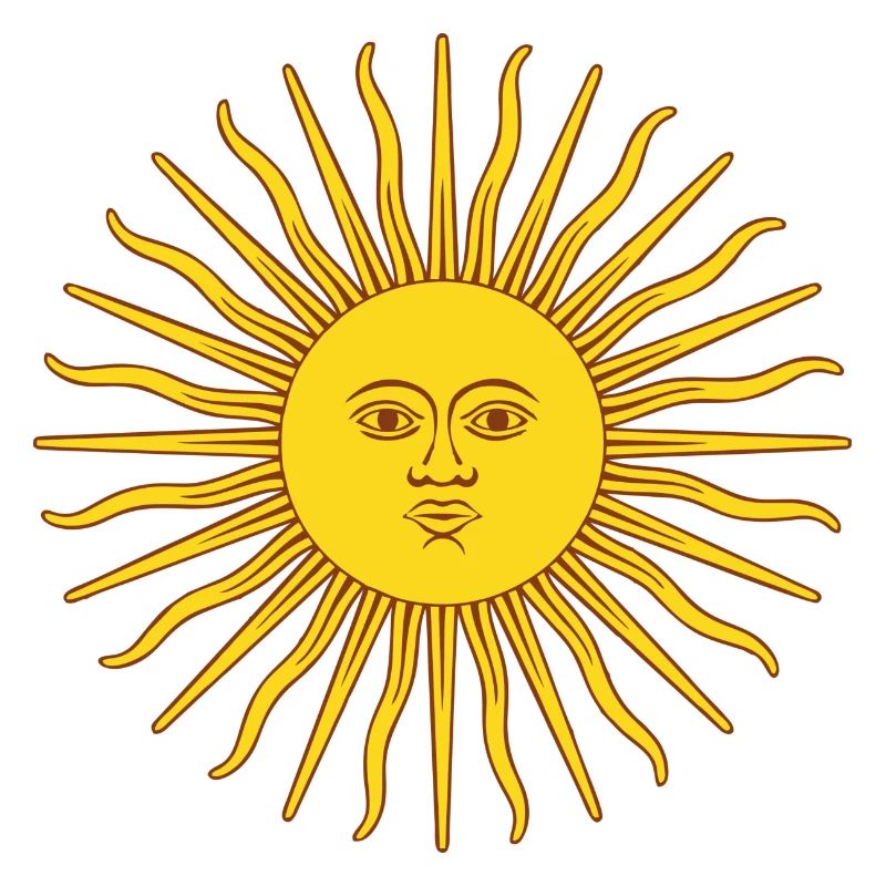 Drapeau Soleil Argentine