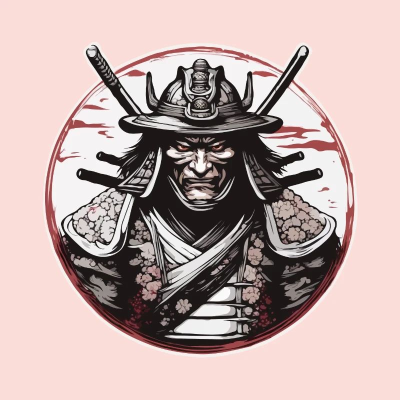 Samurai / Japanisch / Harakiri / Katana / Mann