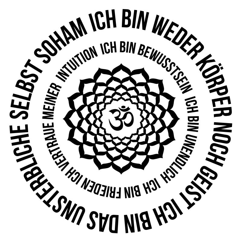 Kronenchakra Mantra SOHAM ich bin Frieden