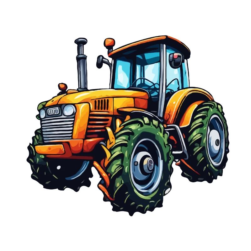 Tractor / Agriculture / Farmer / Field Work