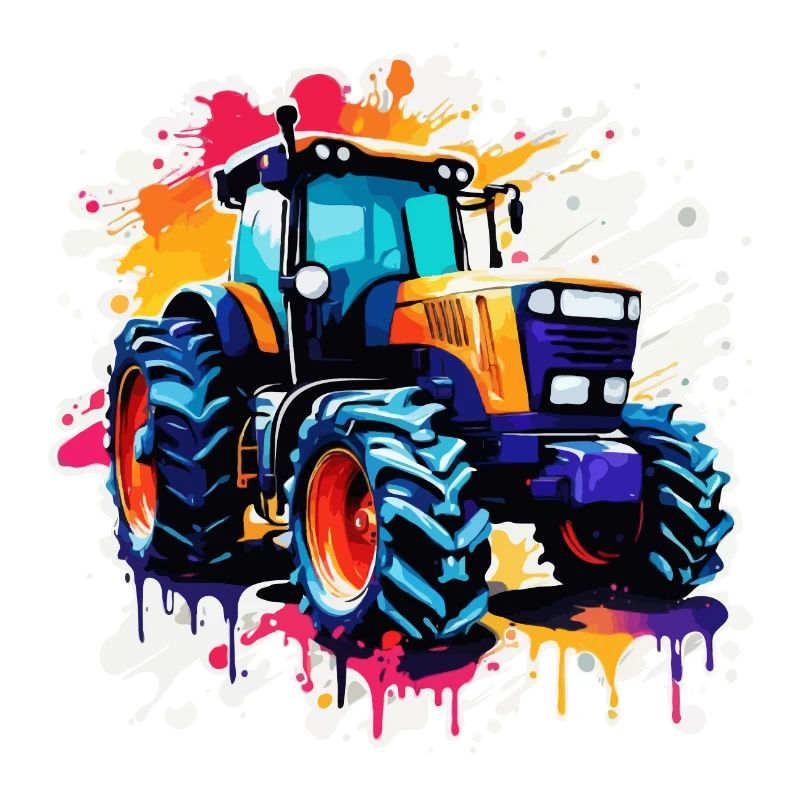 Tractor / Agriculture / Farmer / Field Work