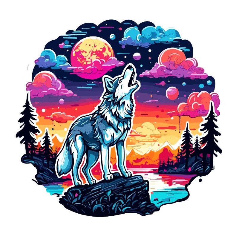 Wolf / Pack / Forest / Wild / Wildlife / Howl