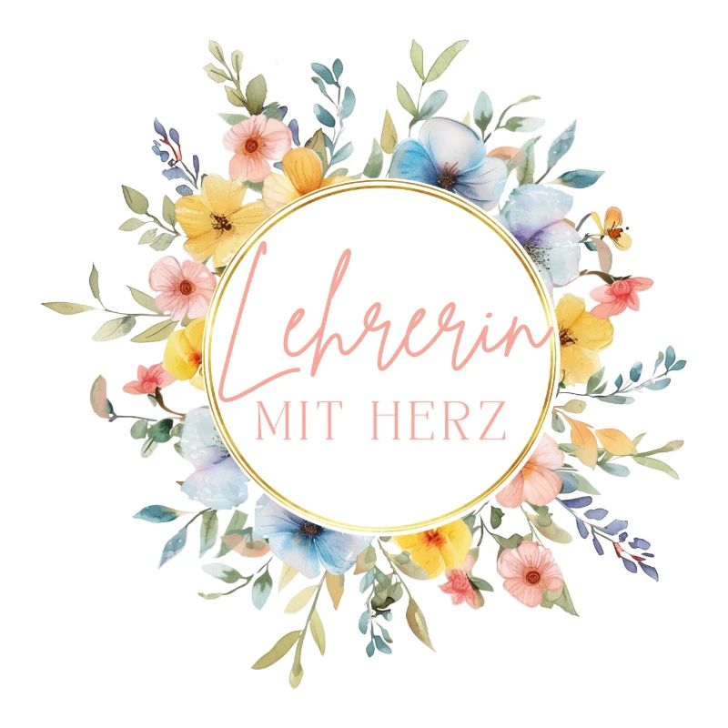 Lehrerin mit Herz! Personalisierbares Design