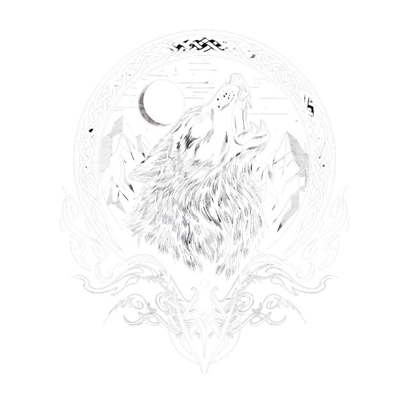 Wikinger-Wolf