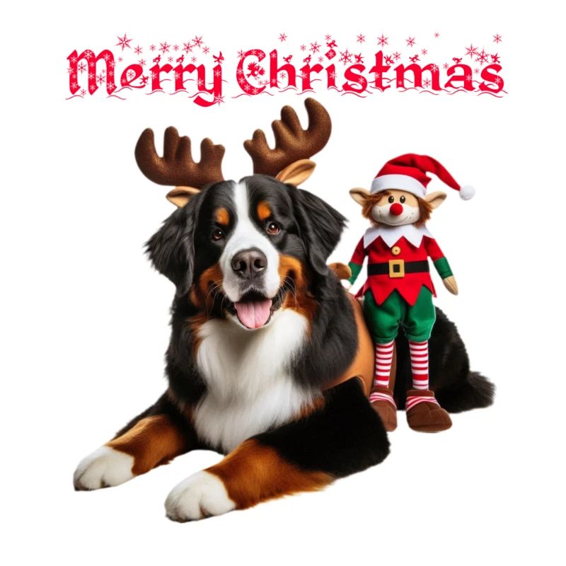 Bouvier Bernois de Noël