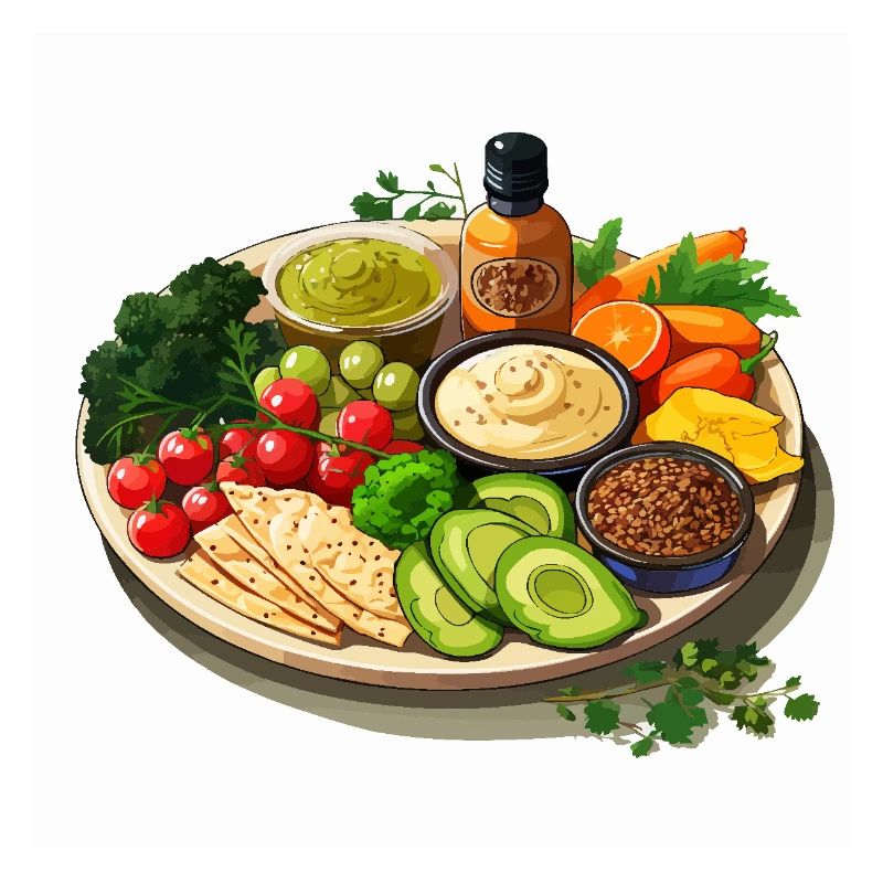 Vibrant Platter
