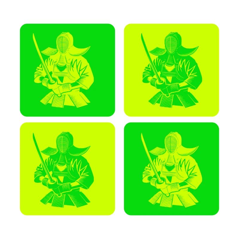Pop Art Kendo Samurai