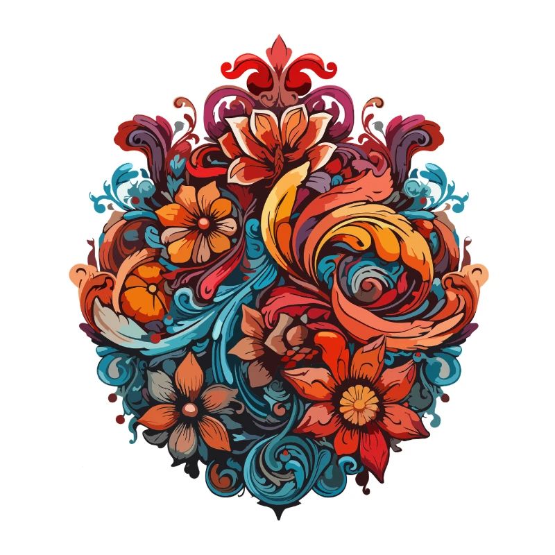 Blumenornament