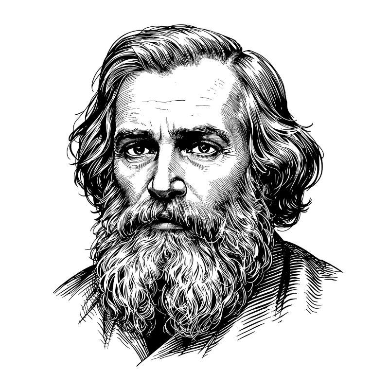 Wise Old Man – Realistic Drawing