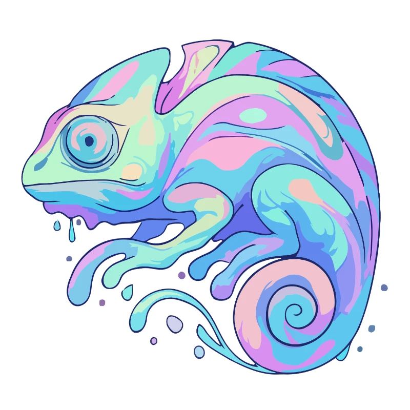 Pastel Chameleon