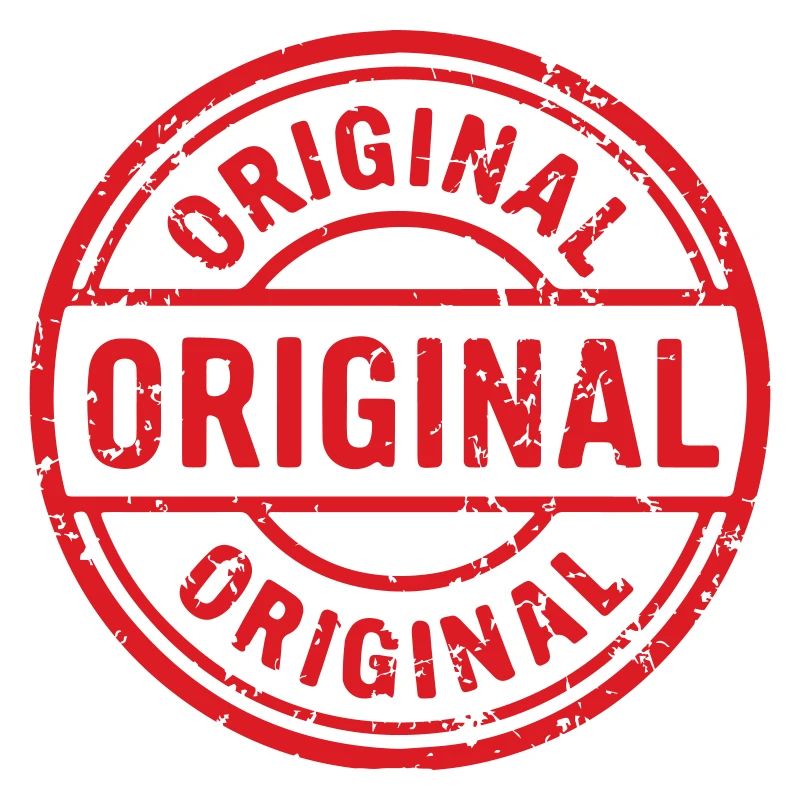 Logo original du timbre. Conception originale du tampon en caoutchouc