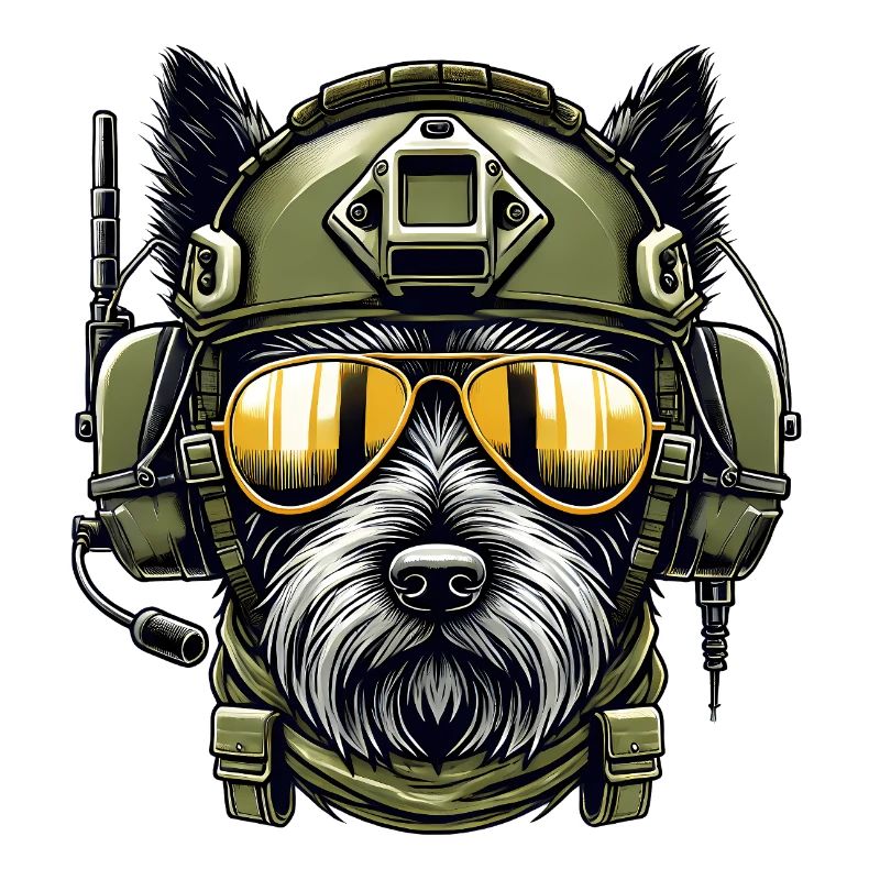 Terrier écossais Conception militaire