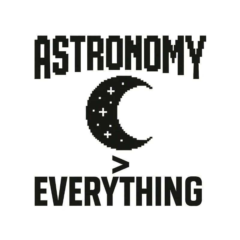 Astronomie Devise de la vie Design