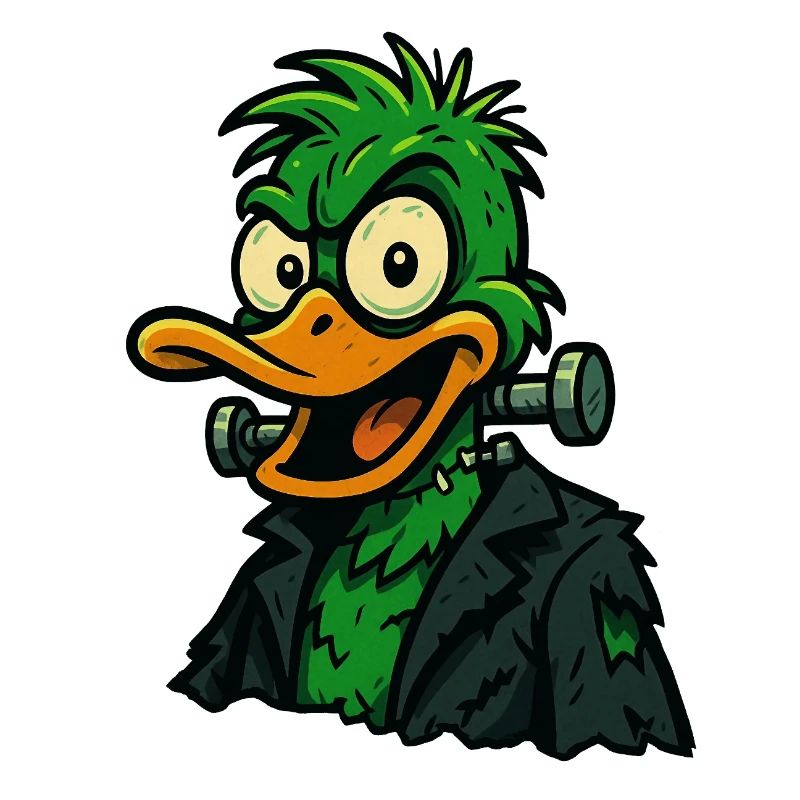 Frankenquack – Crazy Halloween Duck