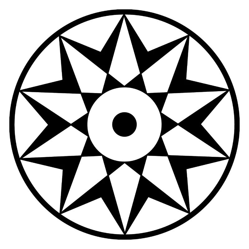 Celestial Decagram Mandala