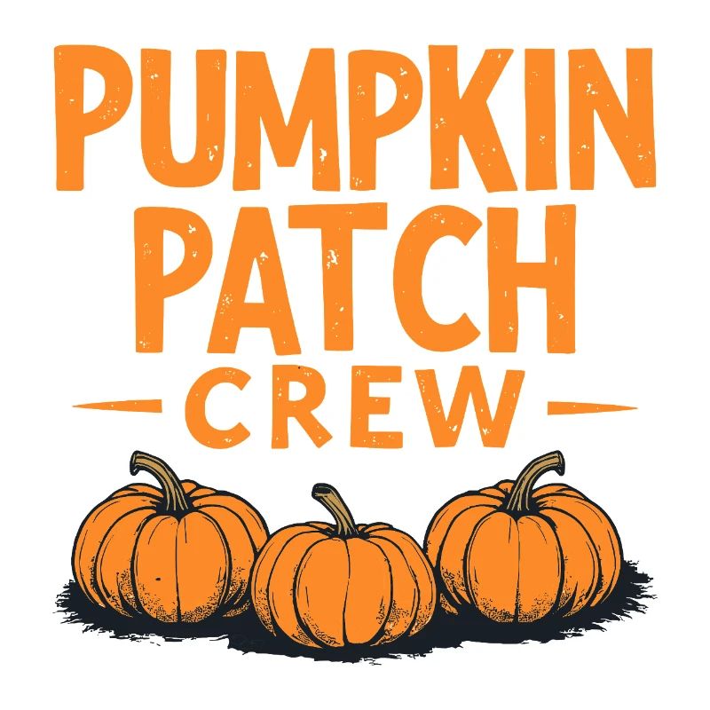 Pumpkin Patch Crew - Kürbis Spruch