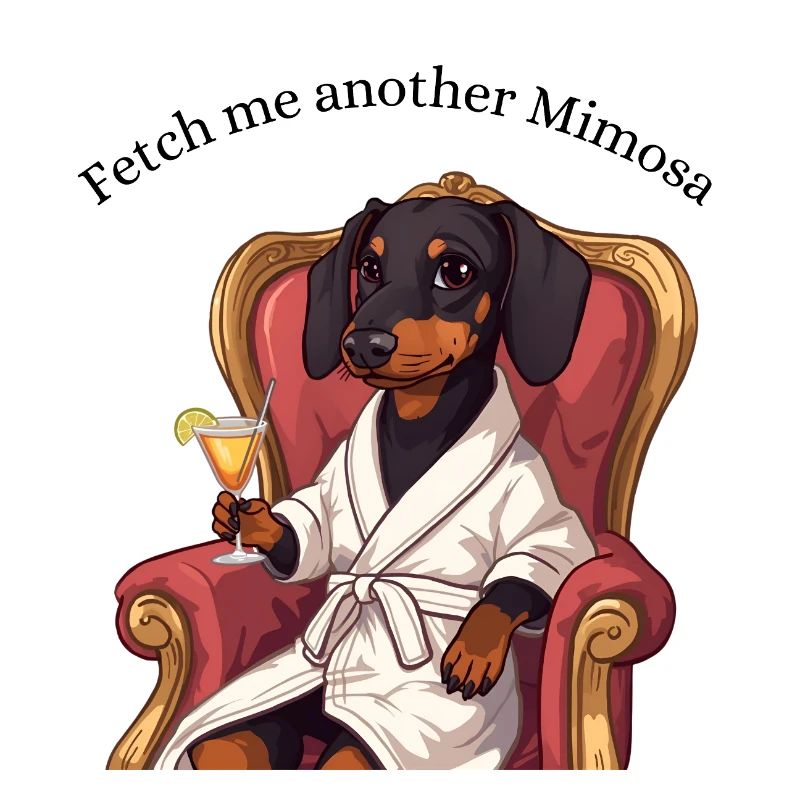 Teckel Mimosa Throne – Fetch Me Another