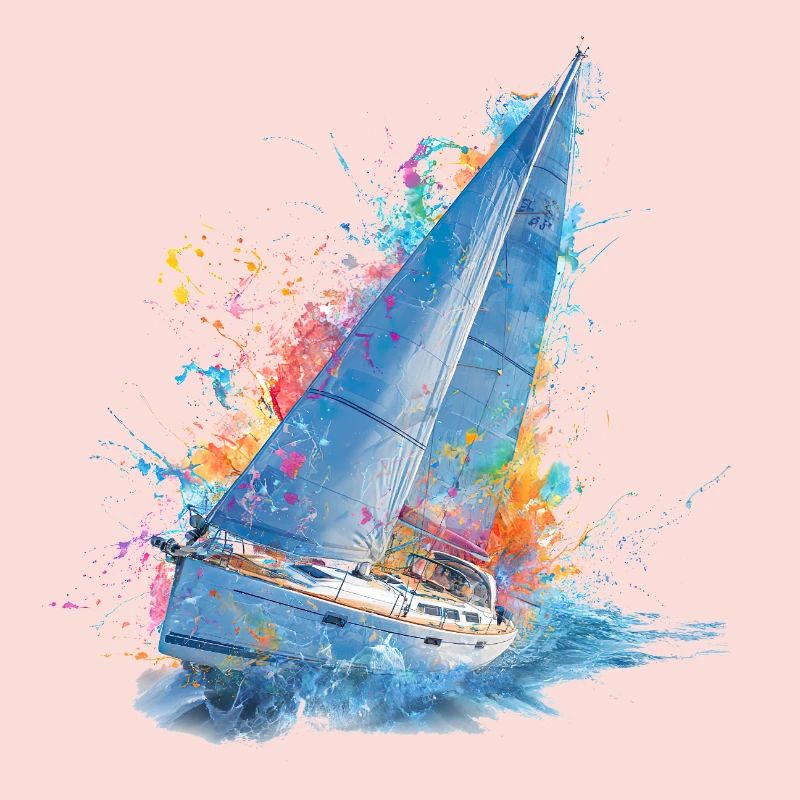 Explosion de couleurs de rêve de navigation