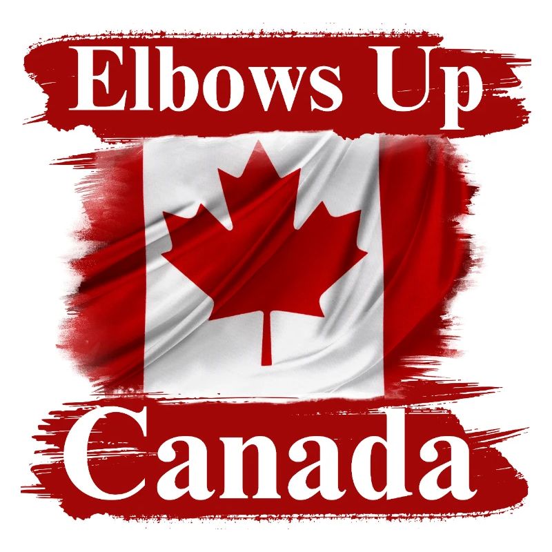 Elbows Up Canada Protest T-shirt 
