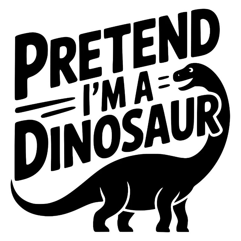 Tu so, als wäre ich ein Dinosaurier