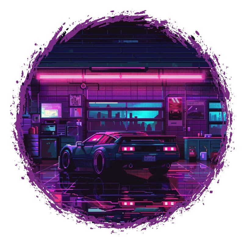 Neon Garage – RetroRift Night Edition