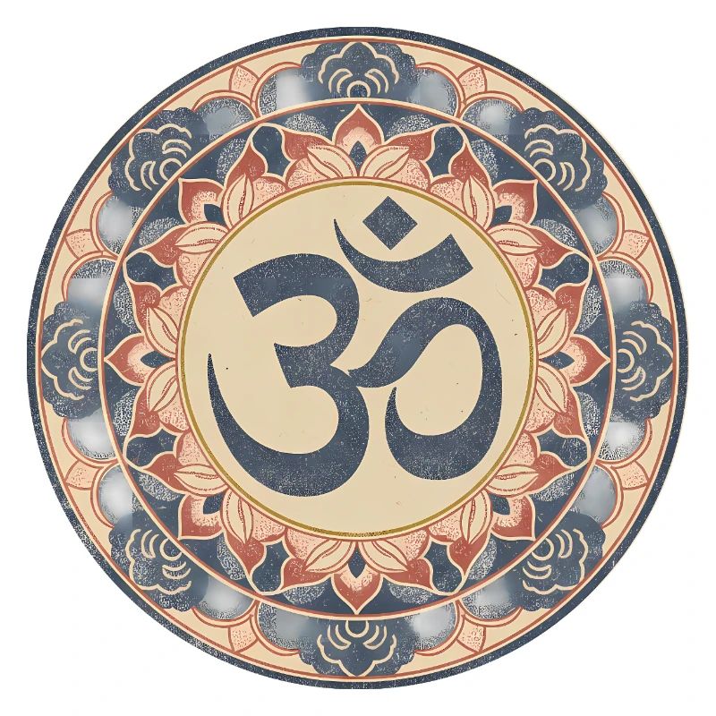 Om Mandala Zen Muster