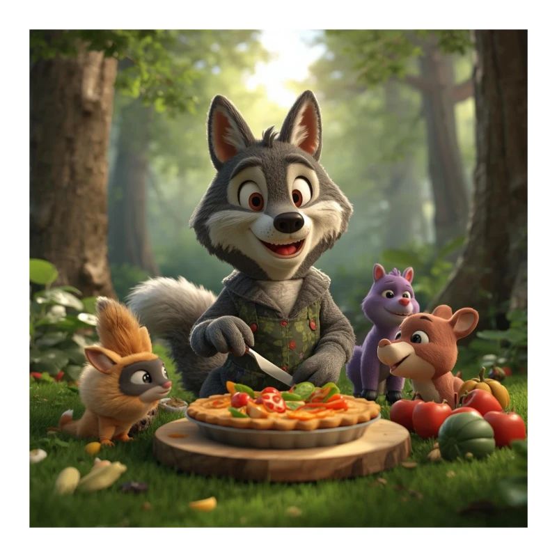 wolf, grey wolf, plush wolf