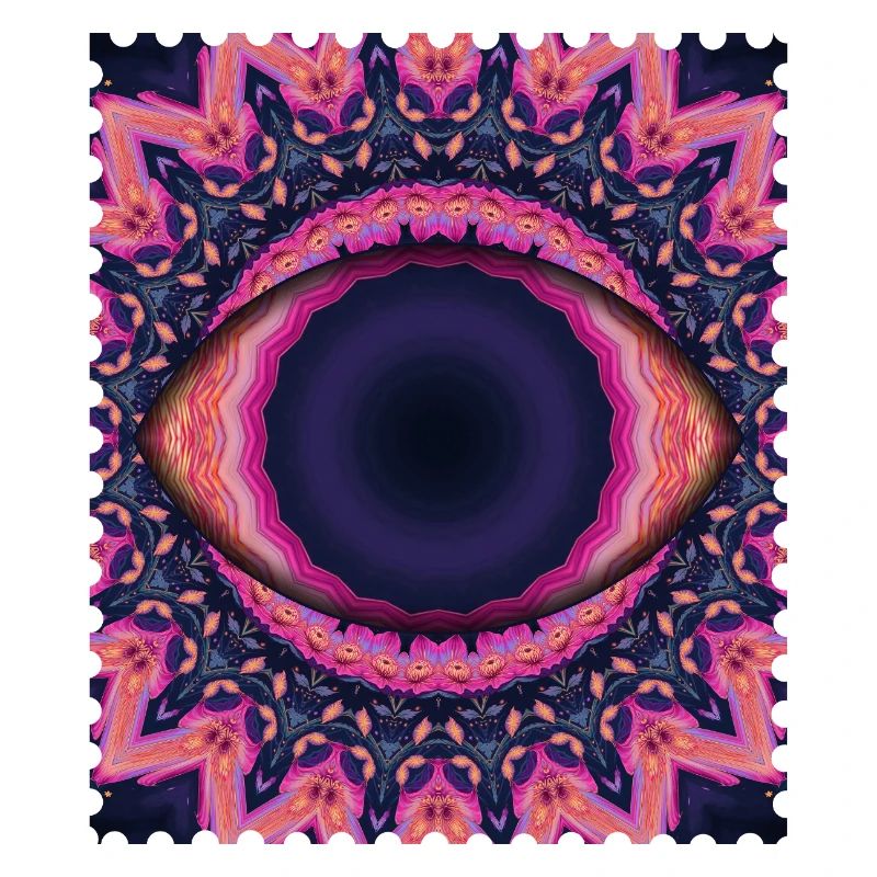 Psychedelic Eye Mandala