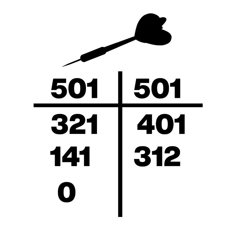 9-Darter – Perfektes 501 Finish