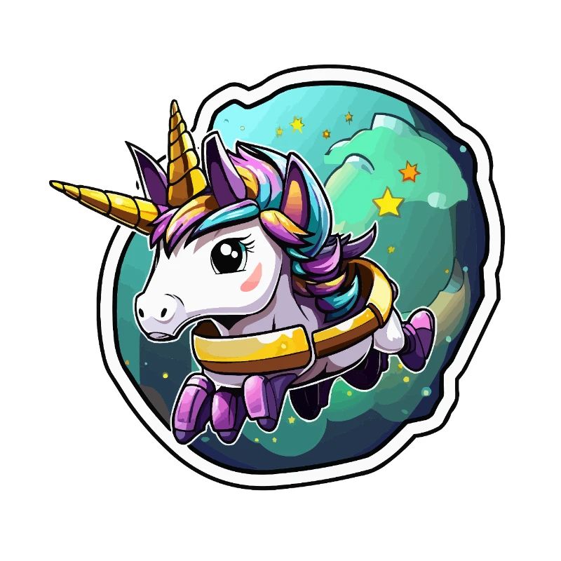 Armure d’Étoile de Licorne Spatiale