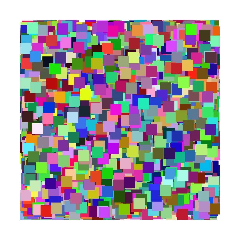 Bunte Quadrate