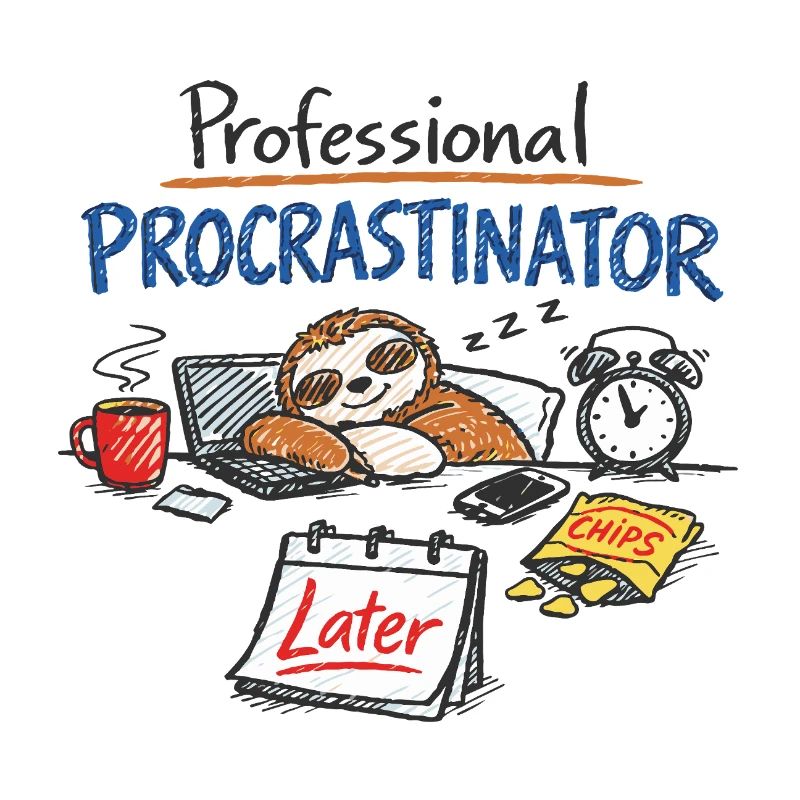 Procrastination professionnelle – Déclaration du bureau de la paresse