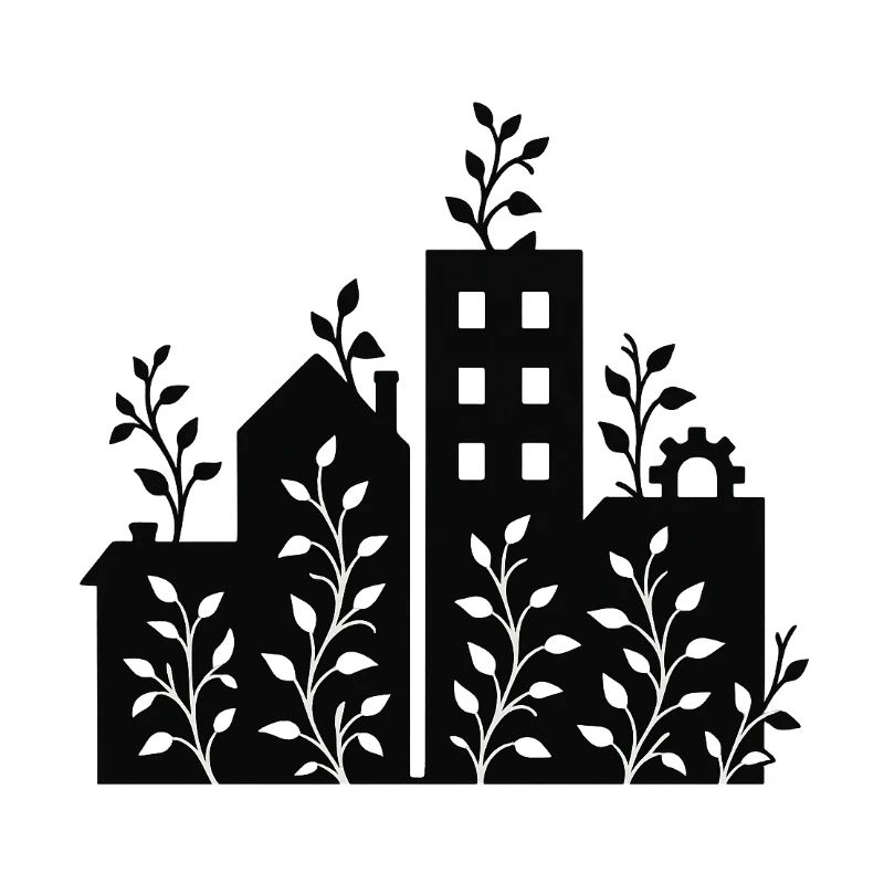 Stadtsilhouette