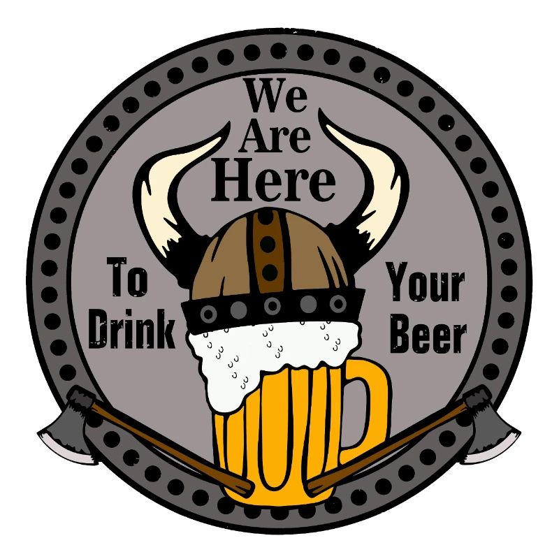 Viking Biertrinker Wikinger