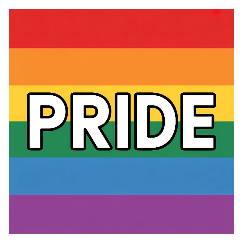 Pride - Queer Rainbow Flag Tee