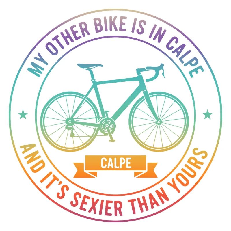 Tee de la rivalité vélo Calpe