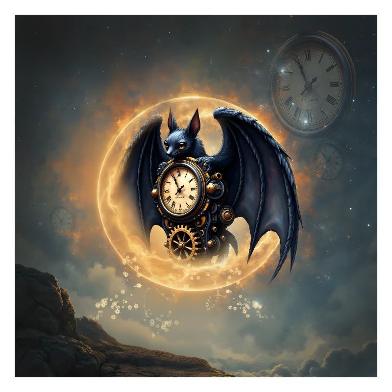 Steampunk Winged Watch