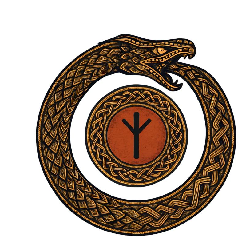 Uroboros Runic Circle