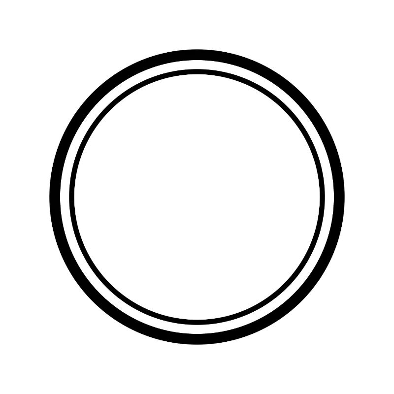 Double Circle Frame