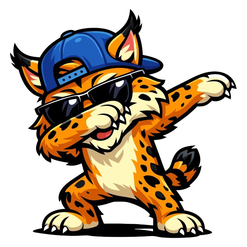 Tabbing du lynx roux