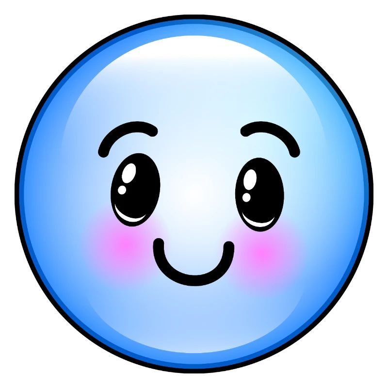Cute Blue Bubble