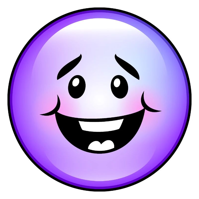 Cute Purple Bubble