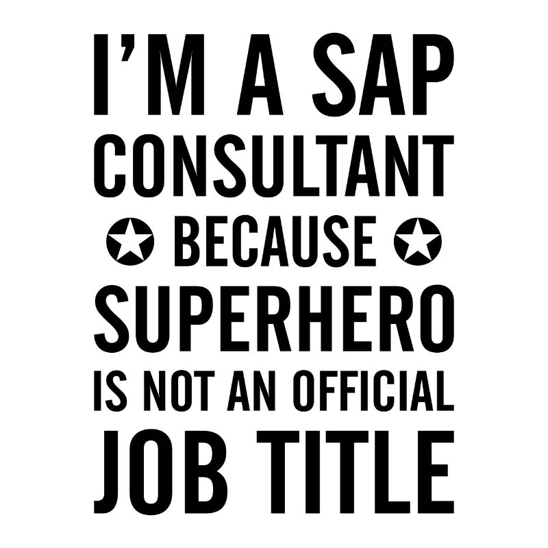 Je suis un cadeau de profession comptable consultant SAP