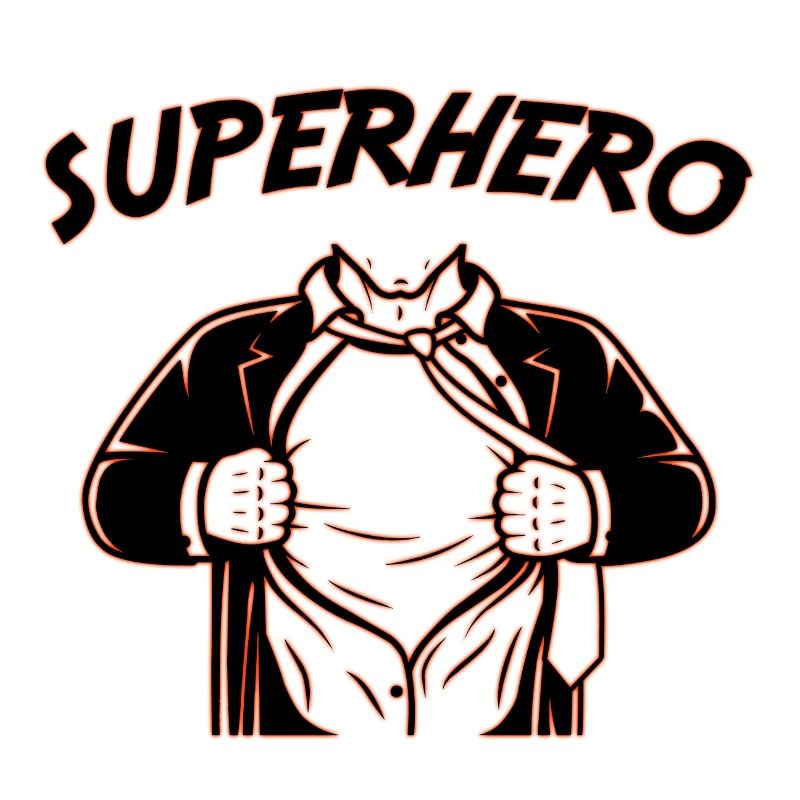 Superhero Kostüm Karneval Superheld