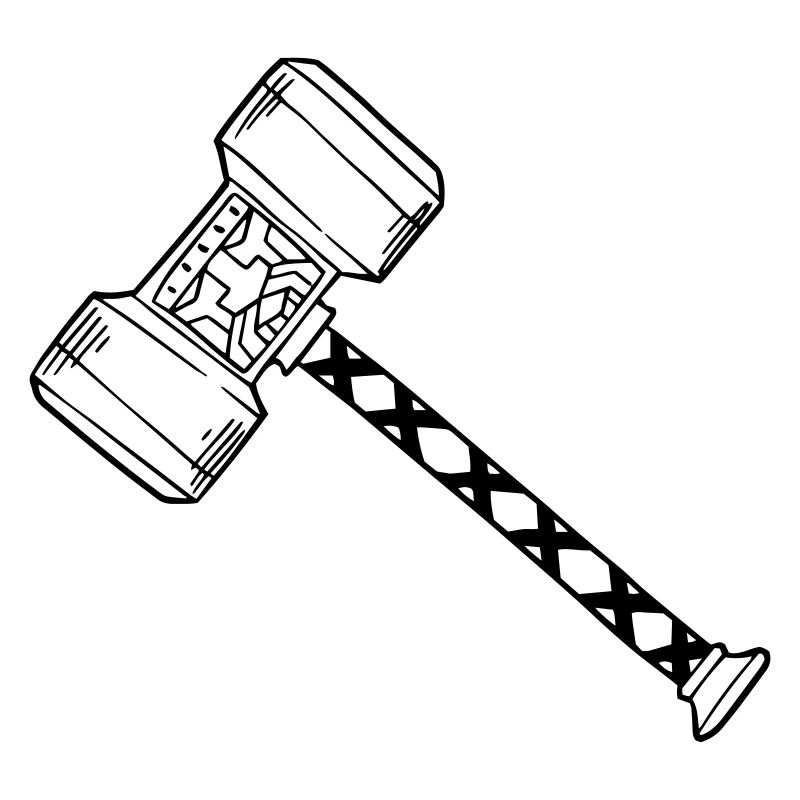 Dwarf Battle Hammer