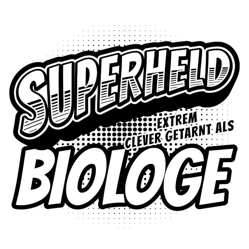 Superheld, clever getarnt als Biologe