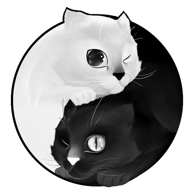 Yin Yang Kätzchen
