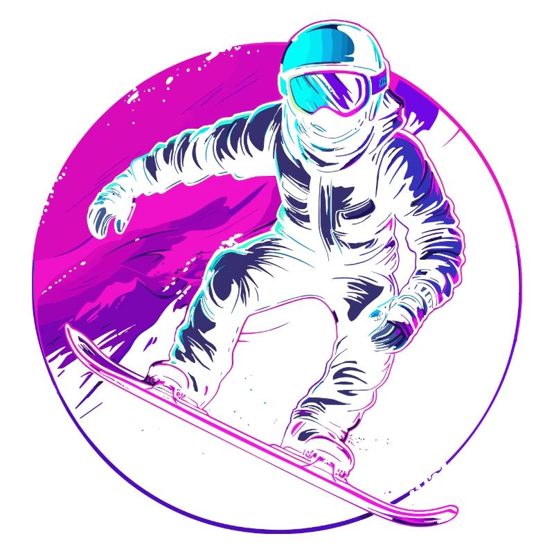 Snowboarder Illustration